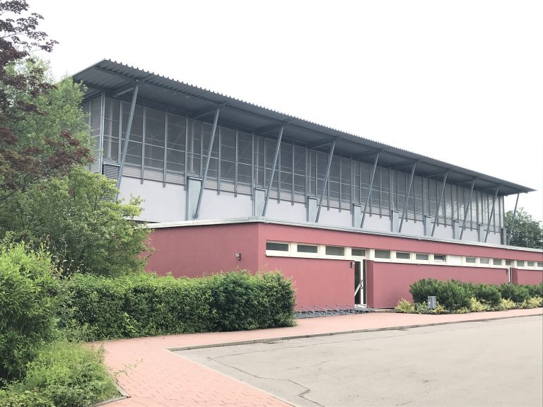 Sporthalle Kaufmännische Schule in Schwäbisch Hall Überprüfung der Statik der Dachkonstruktion